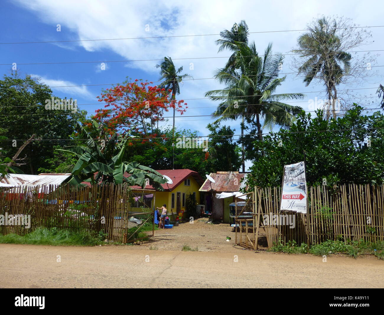 Die Philippinen ... ein paar interessante Dinge in und rund um die Philippinen Stockfoto