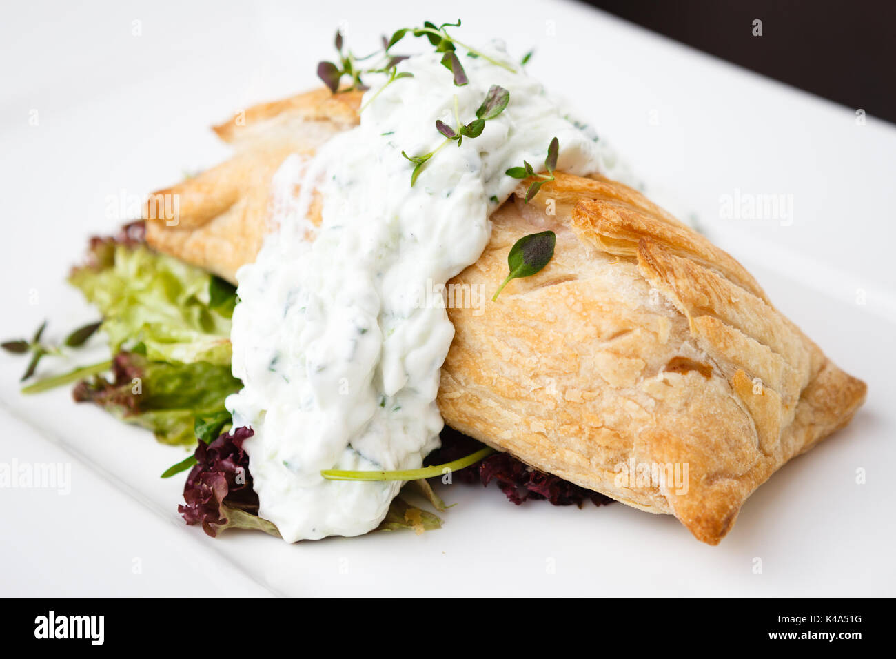 Traditionelle russische pie Stockfoto