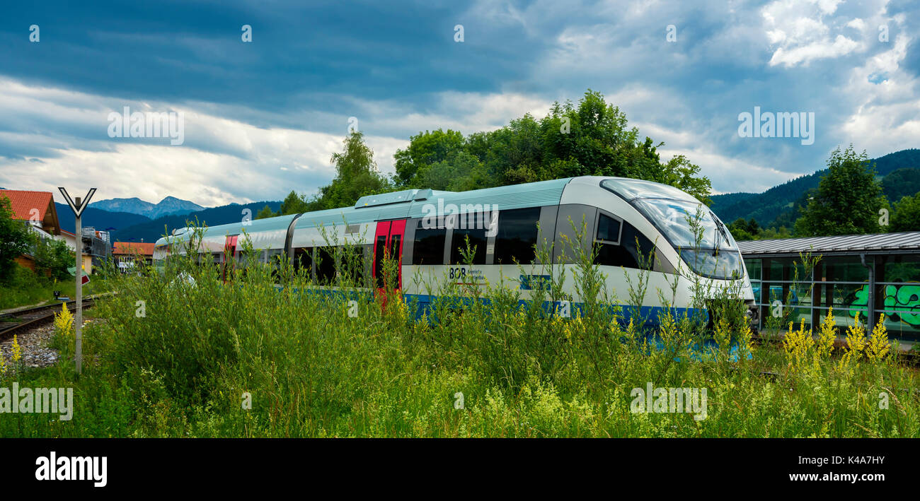 Bavaria-Zug Stockfoto