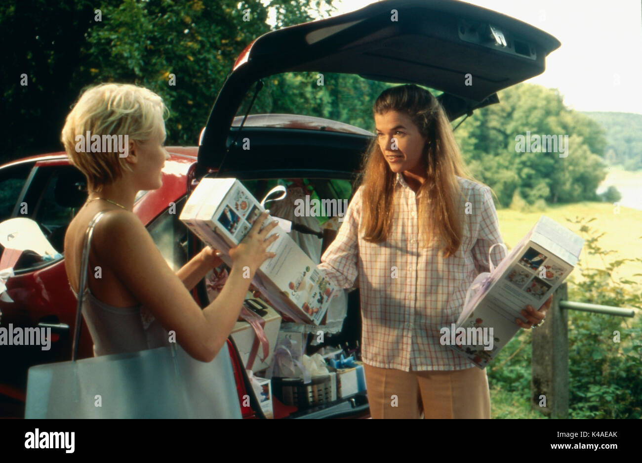Liebesluder, Deutschland 2000, Regie: Detlev Buck, Darsteller: Mavie Hörbiger, Anke Engelke Stockfoto