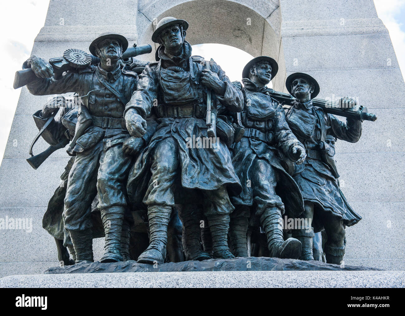 National War Memorial, Ottawa, Ontario, Kanada Stockfoto