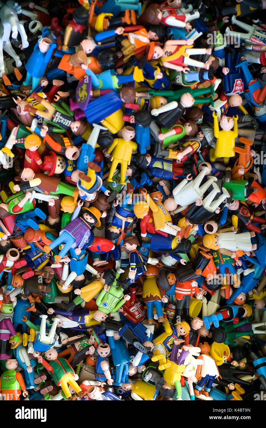 Playmobil-Figuren Stockfoto