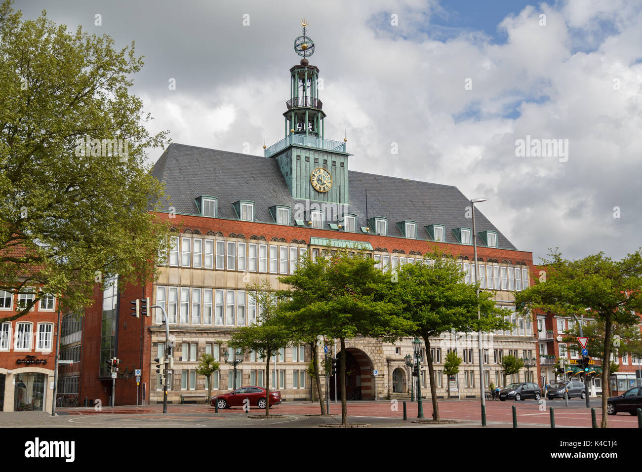 Emder Rathaus Stockfoto
