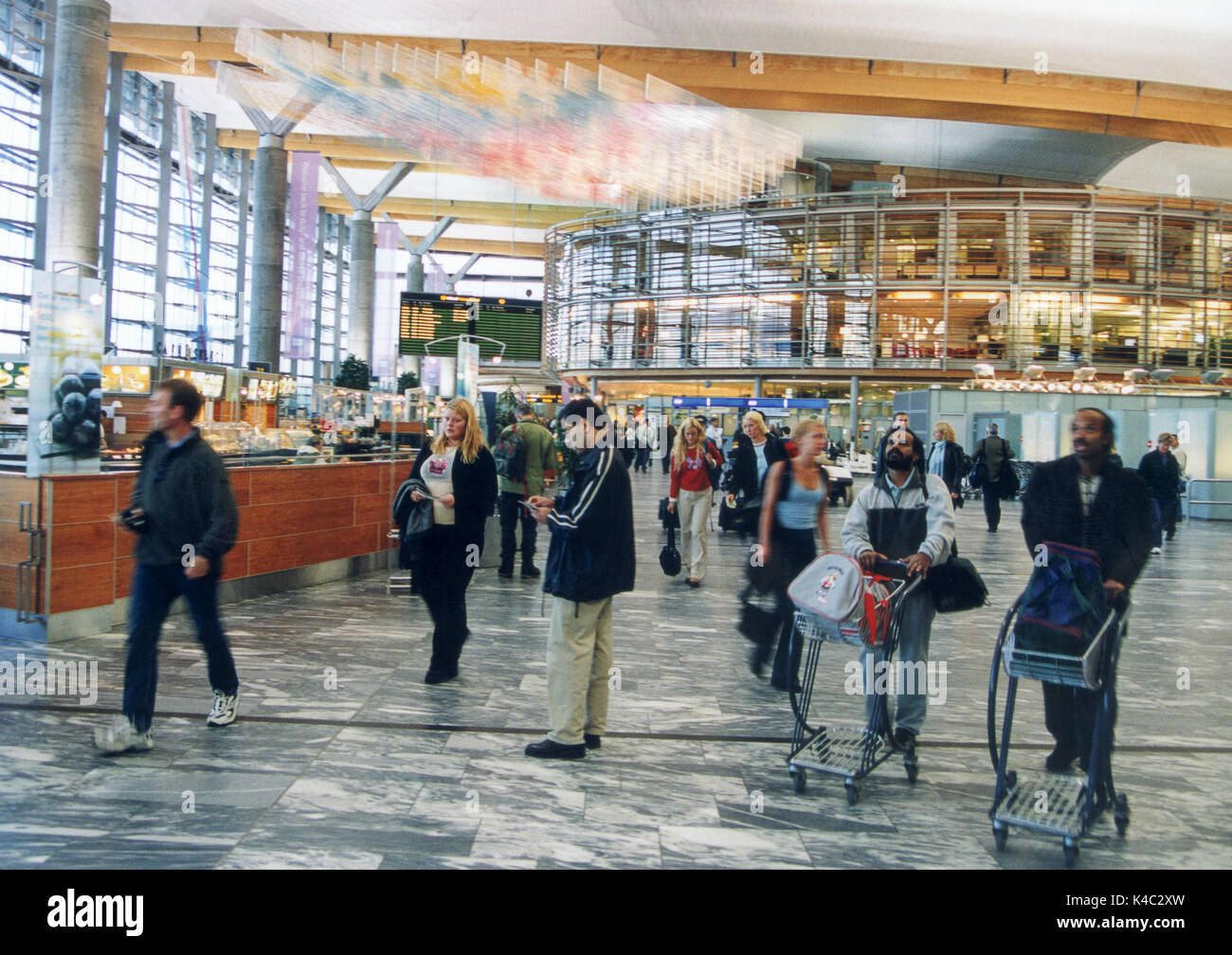 Flughafen Arlanda 2010 Stockfoto