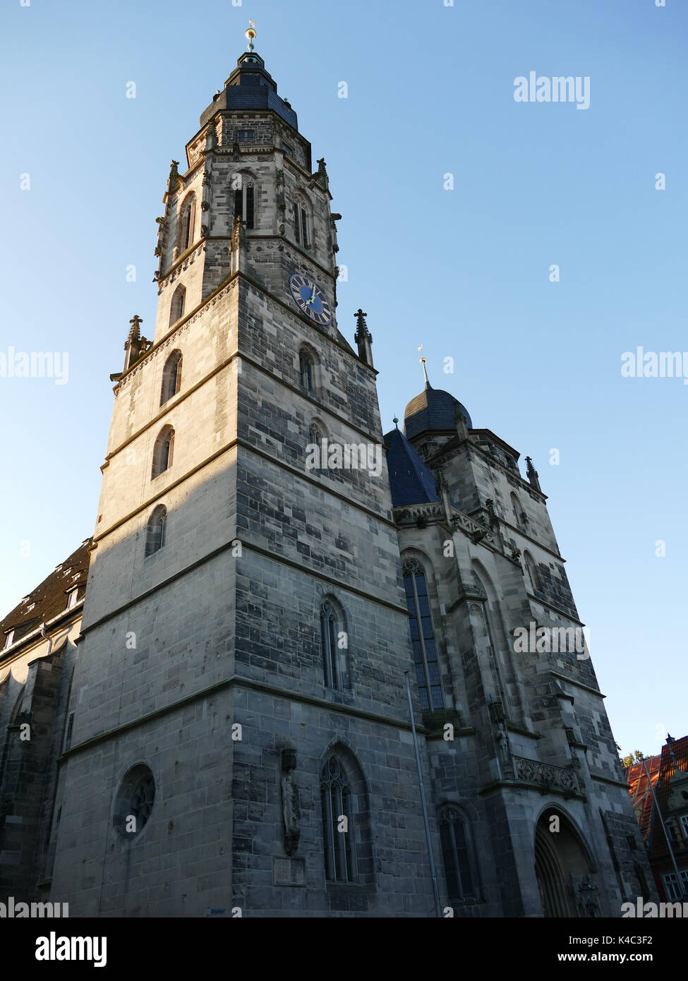 Moriz Kirche Coburg Stockfoto