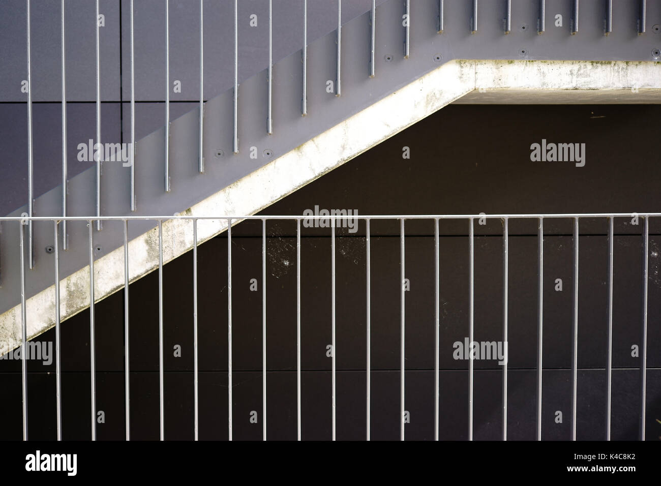 Moderne Treppe Stockfoto