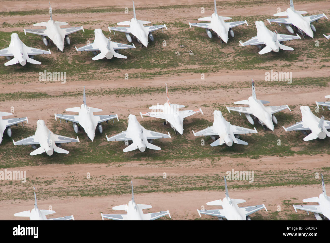 United States Air Force Boneyard Stockfoto