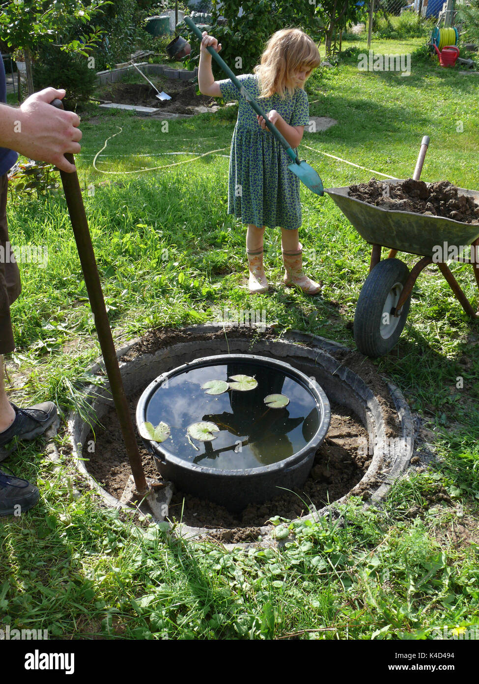 Kleiner Gartenteich Stockfotos und bilder Kaufen Alamy