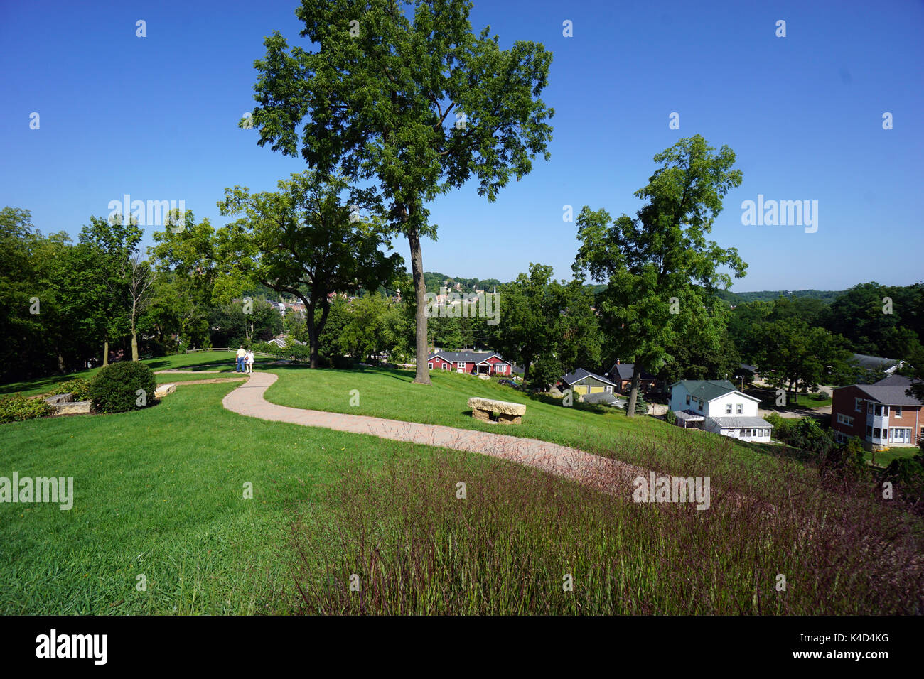 Malerische Ansicht von Bleiglanz, Illinois Stockfoto