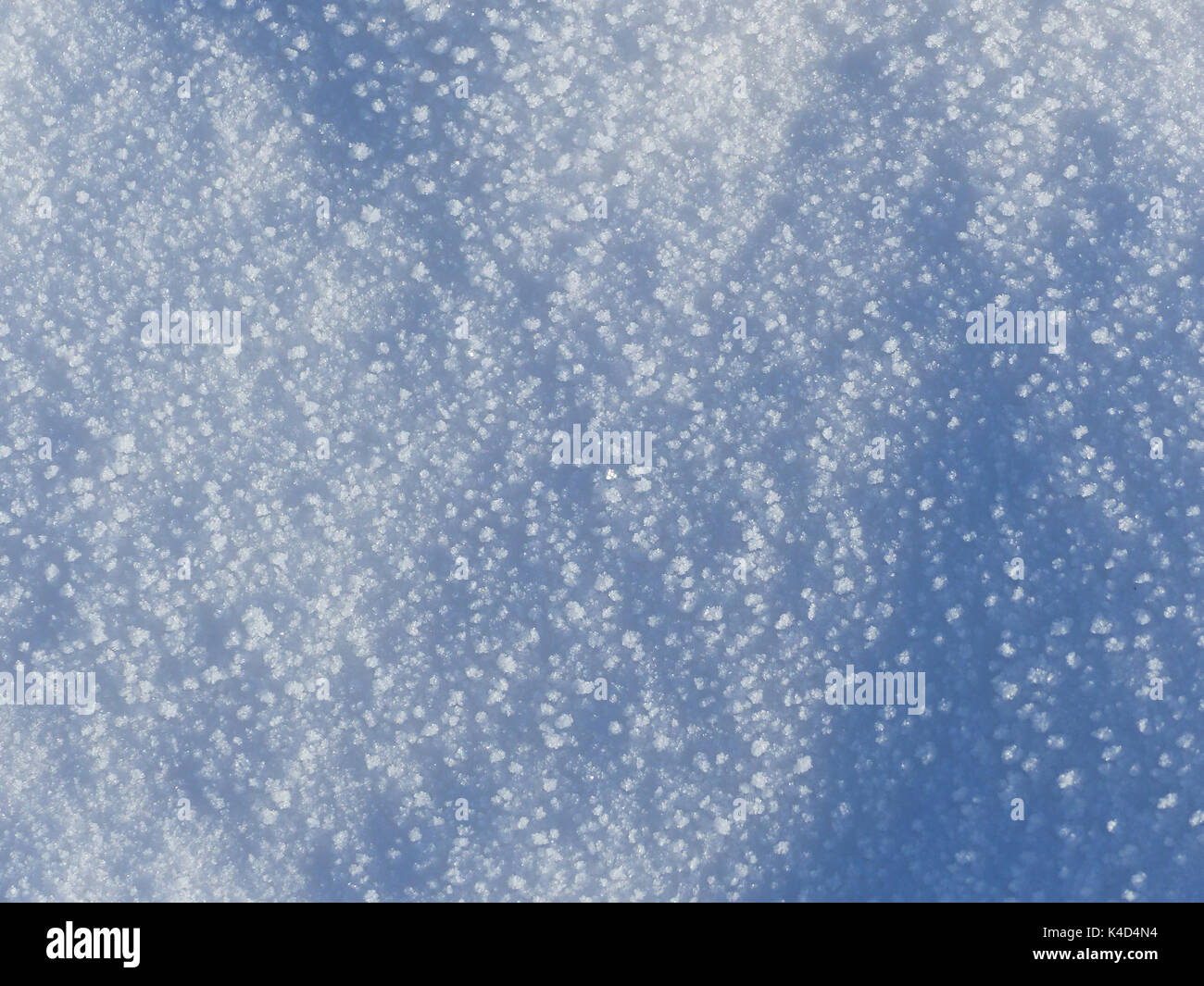 Schnee, auch als Hintergrundbild Stockfoto