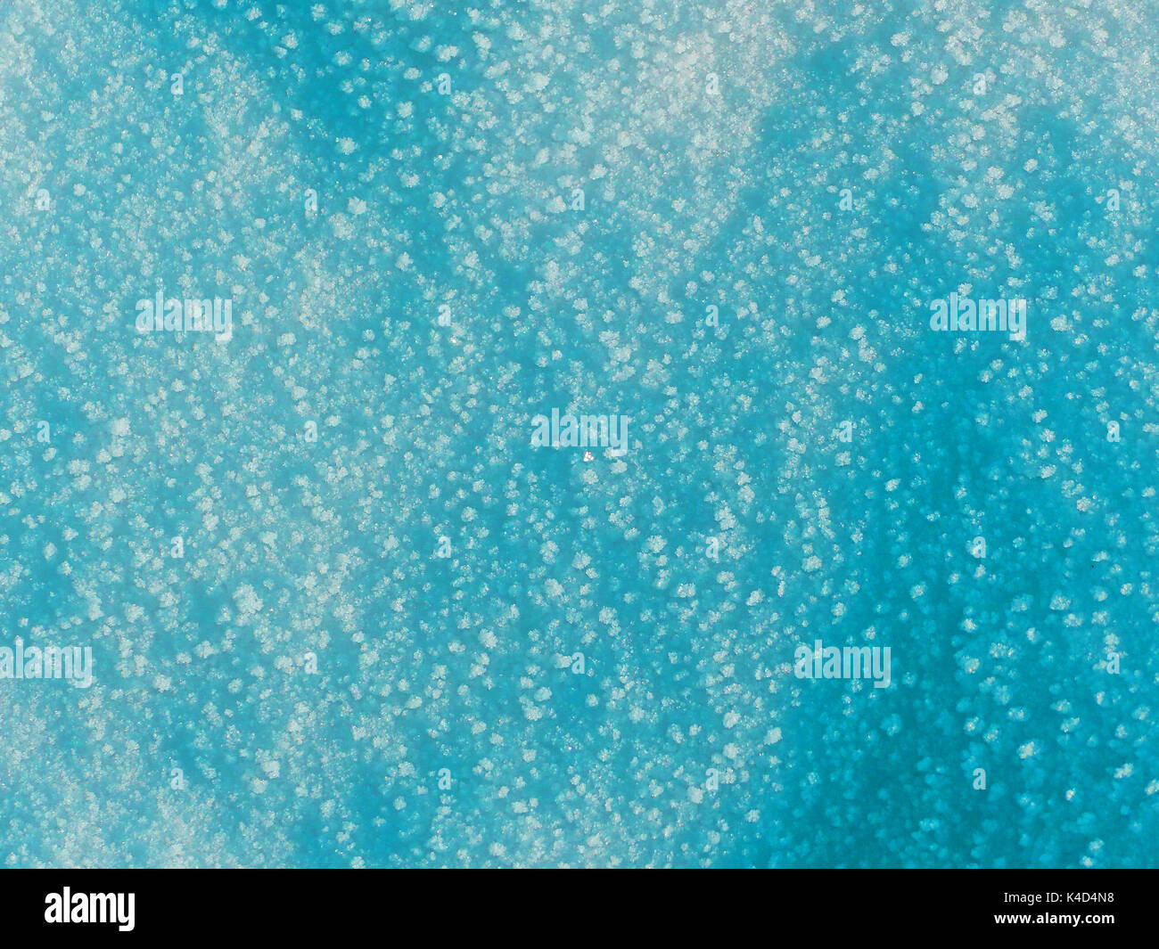 Schnee, Abstract, Nahaufnahme, auch als Hintergrundbild Stockfoto