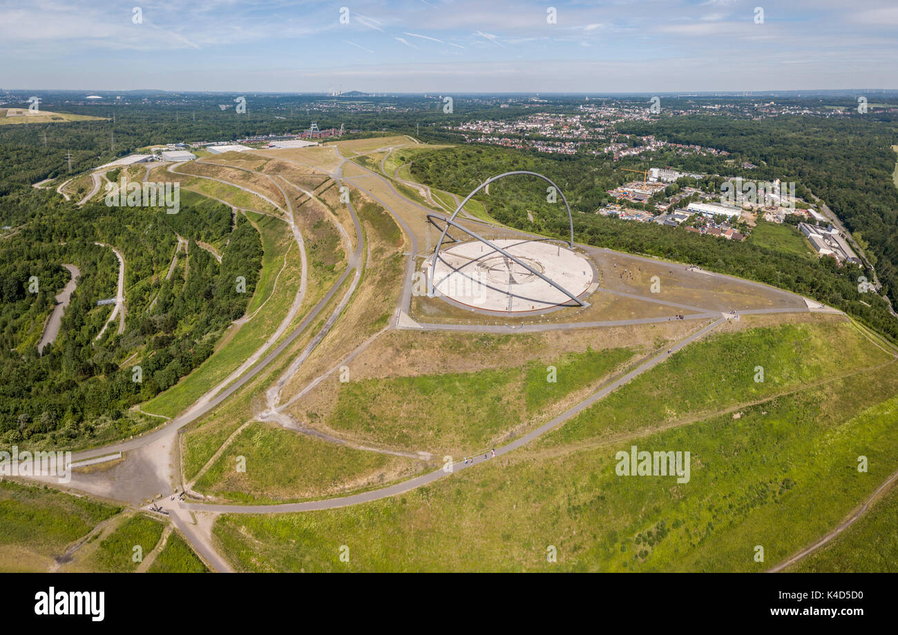 Luftaufnahme von Horizont Sternwarte in Herten, Nordrhein-Westfalen, Deutschland Stockfoto