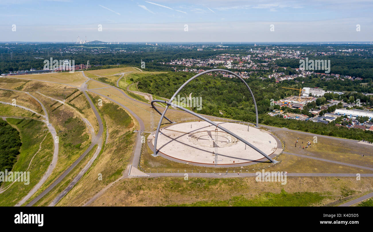 Luftaufnahme von Horizont Sternwarte in Herten, Nordrhein-Westfalen, Deutschland Stockfoto