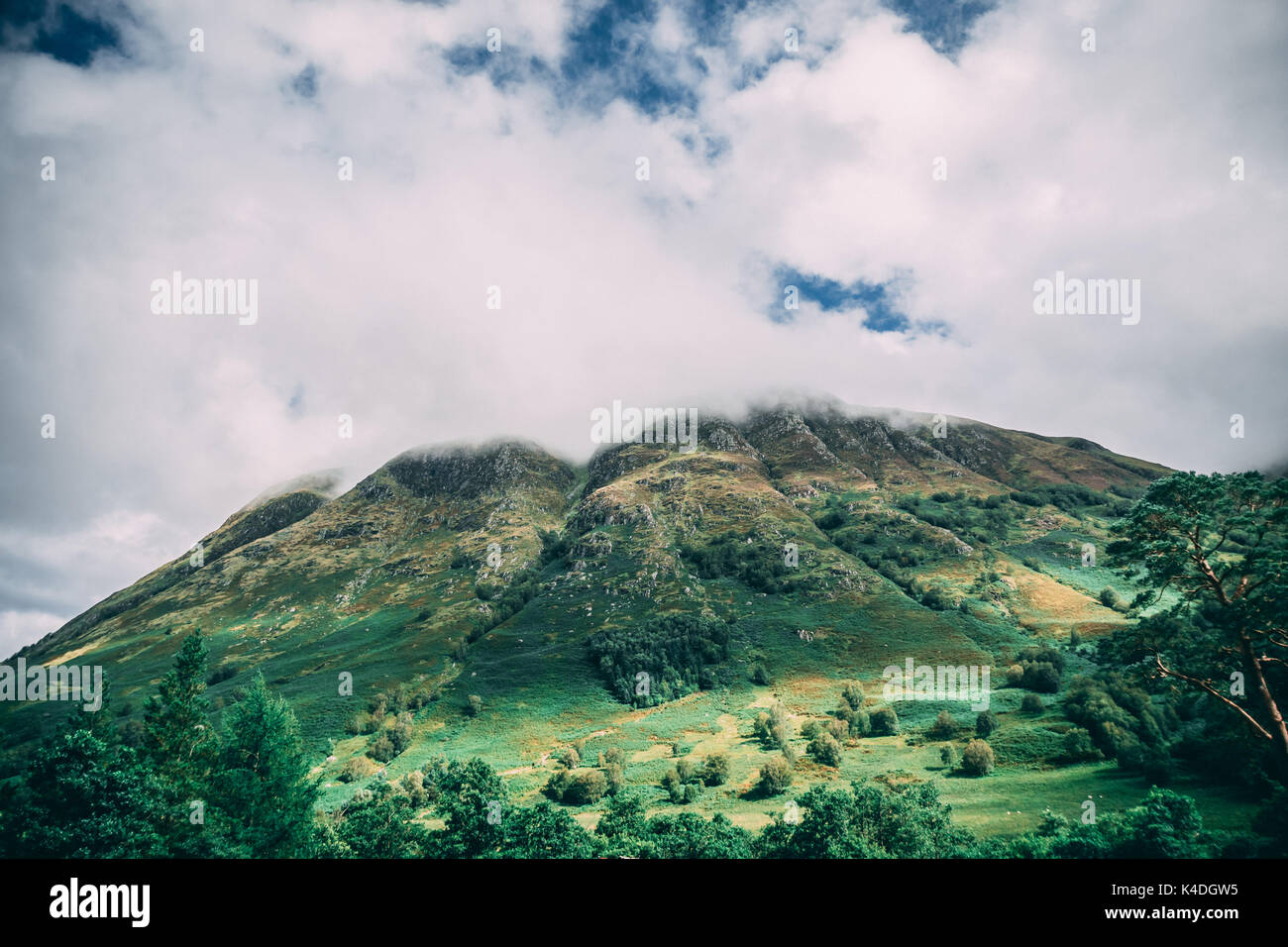 Ben Nevis Gebirge, Schottland Stockfoto