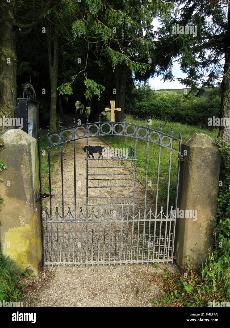 St John's Kirche, Bilsdale Stockfoto