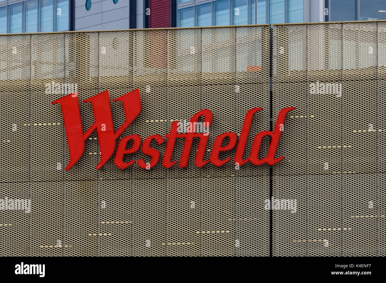 Westfield Stratford City Shopping centre, London England Vereinigtes Königreich UK Stockfoto