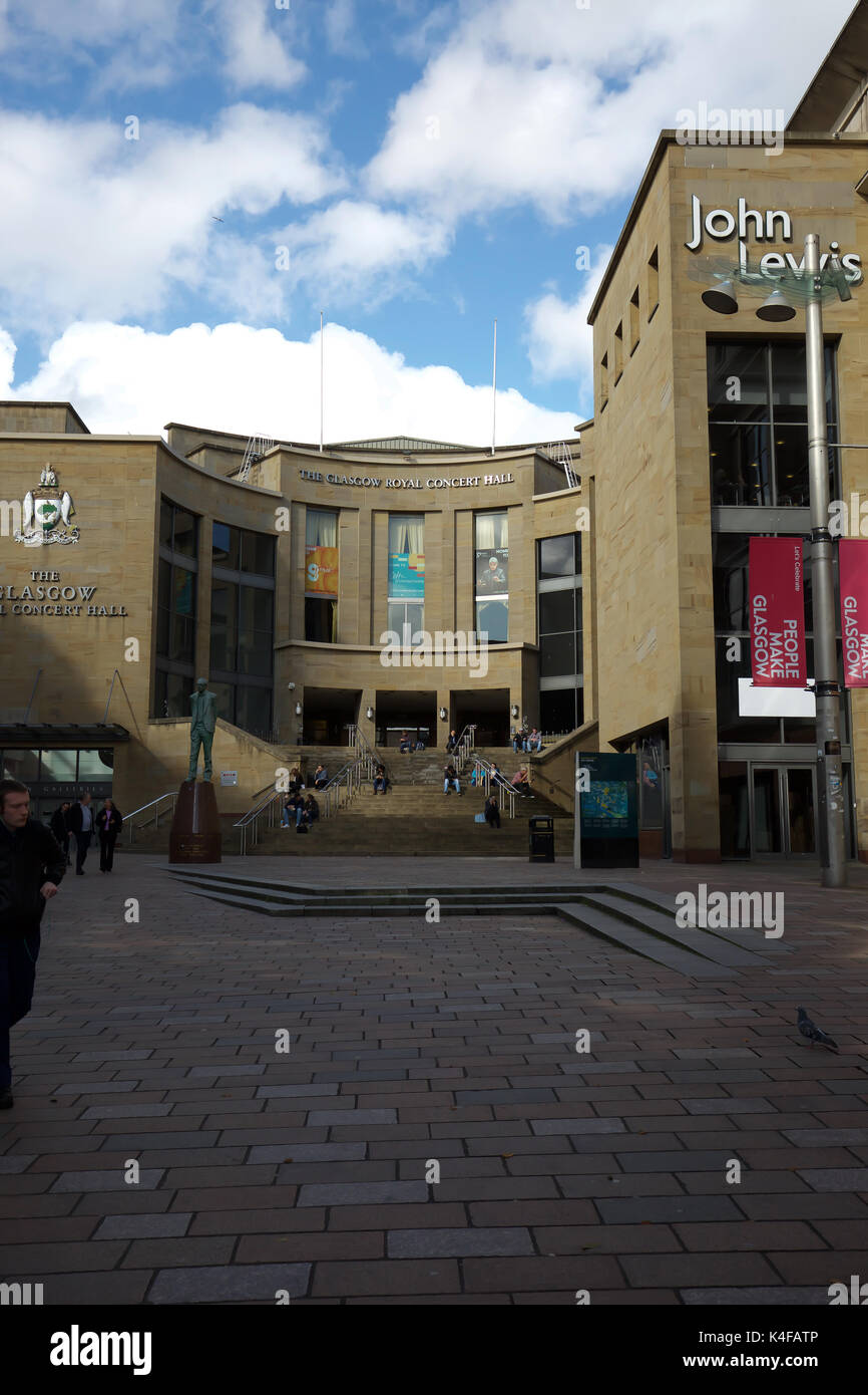 In Glasgow, Schottland Stockfoto