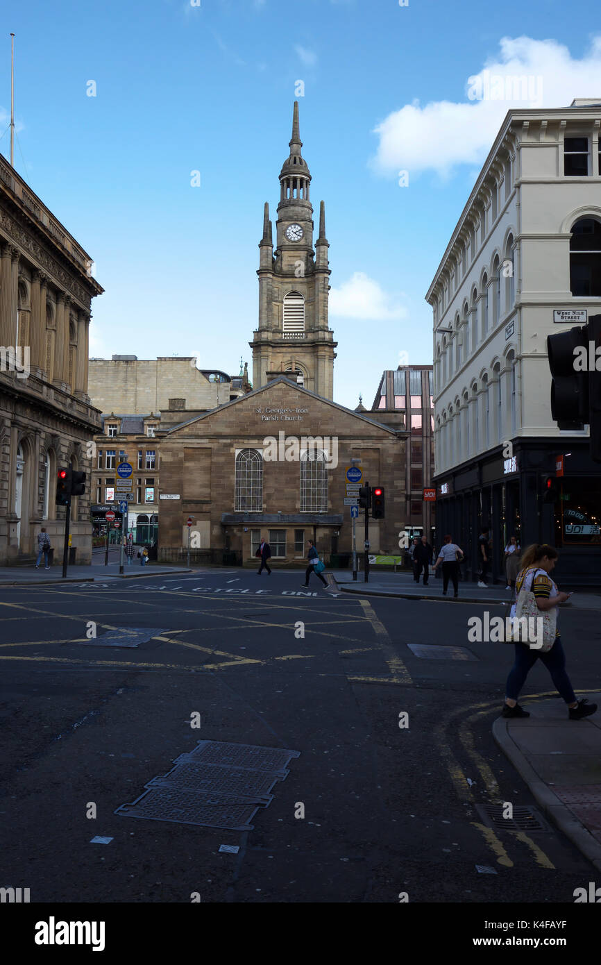 In Glasgow, Schottland Stockfoto