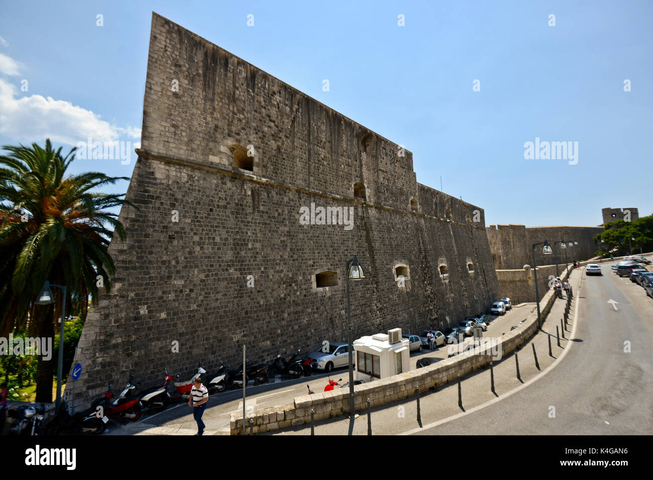 Die Altstadt von Dubrovnik, Kroatien Stockfoto