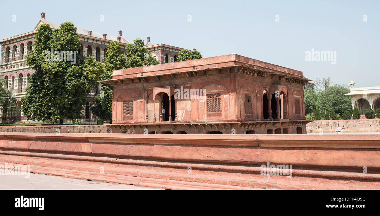 Roten Fort, Delhi Stockfoto