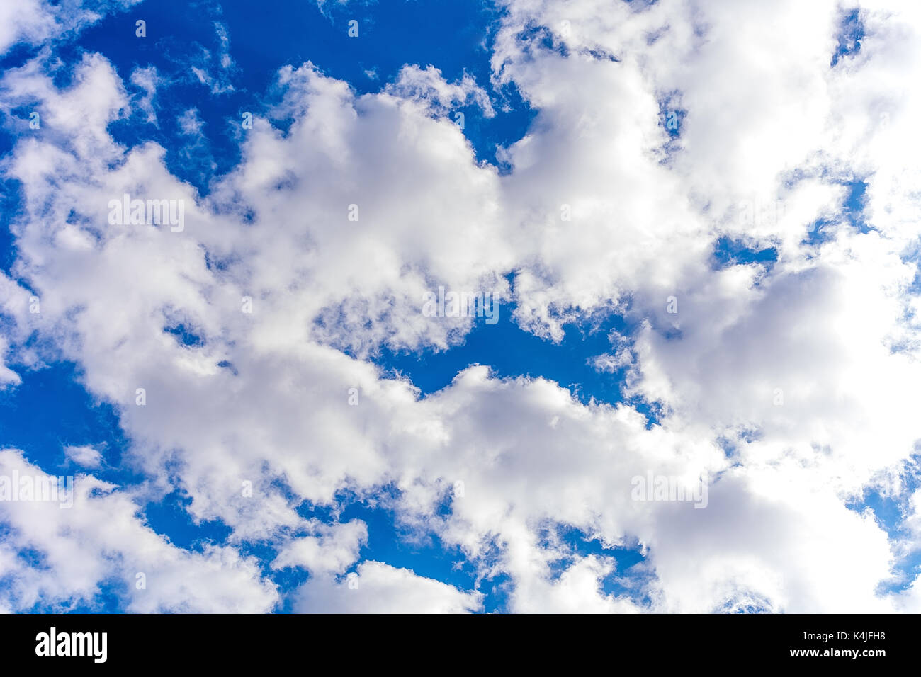 Wolken am Himmel Stockfoto