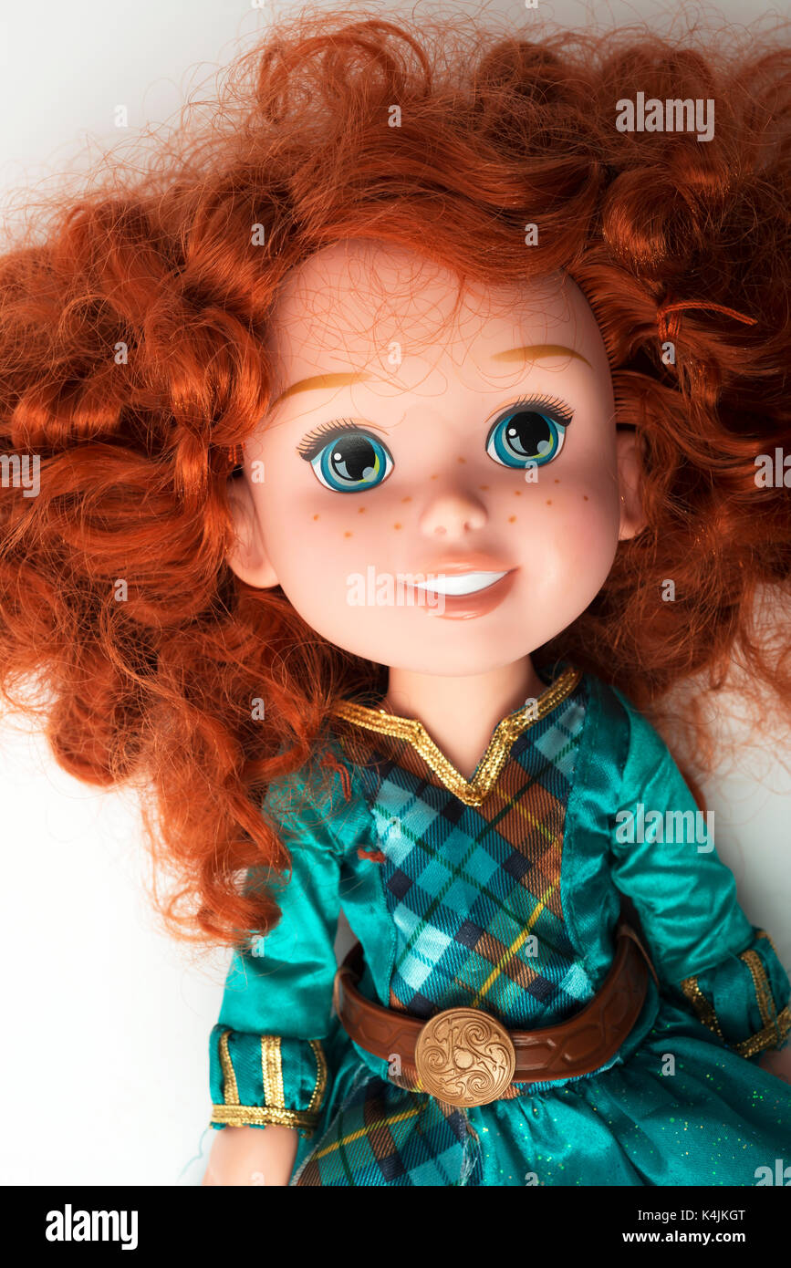 Merida Puppe von Walt Disney's Brave Stockfoto