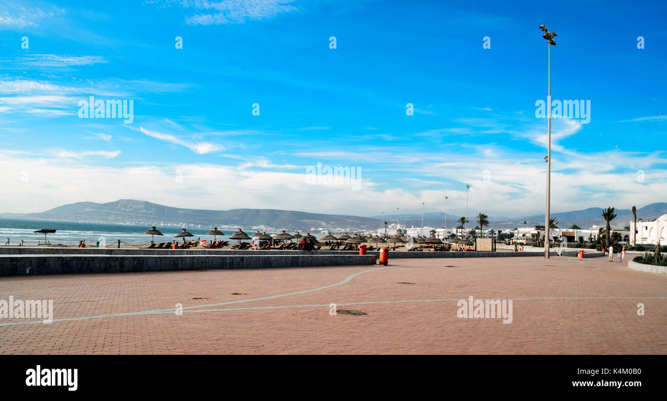 Der Ferienort Agadir in Marokko Stockfoto
