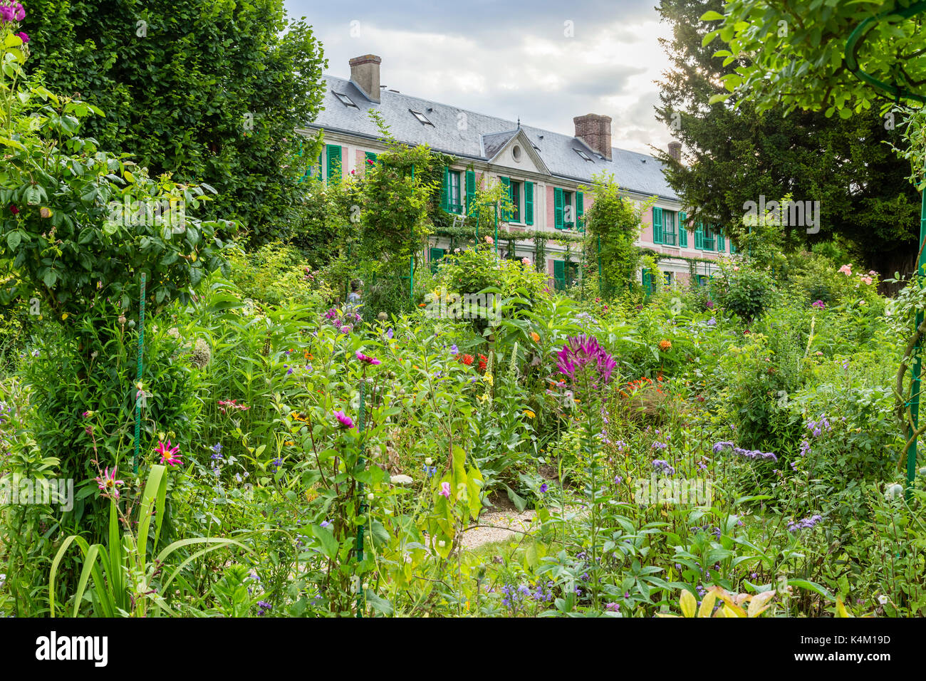 Frankreich, Eure (27), Giverny, Jardin et Maison du peintre Claude Monet // Frankreich, Eure, Giverny, Garten und Haus des Malers Claude Monet Stockfoto
