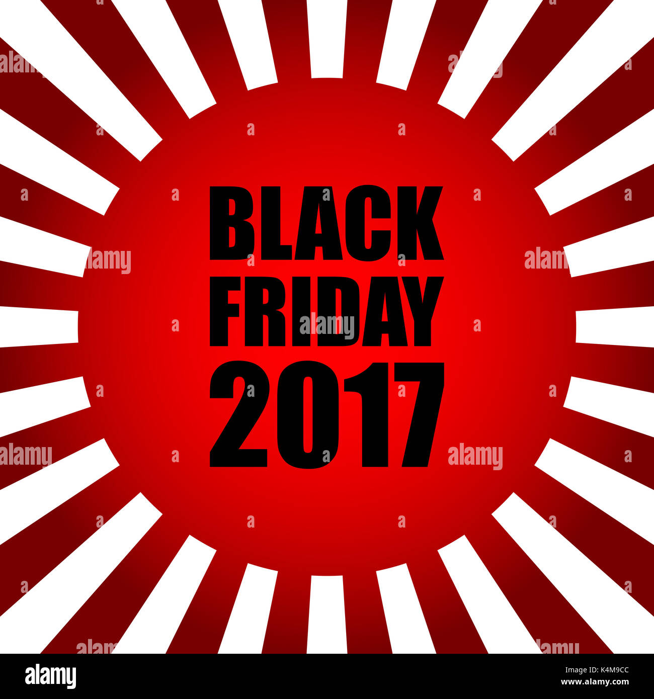 Schwarzer Freitag Werbung Banner Design Stockfoto