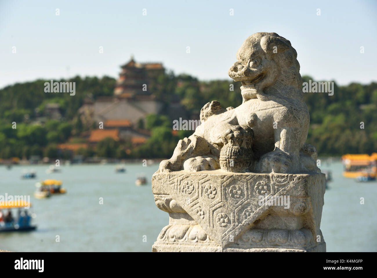 Sommerpalast in Peking, China. Stockfoto