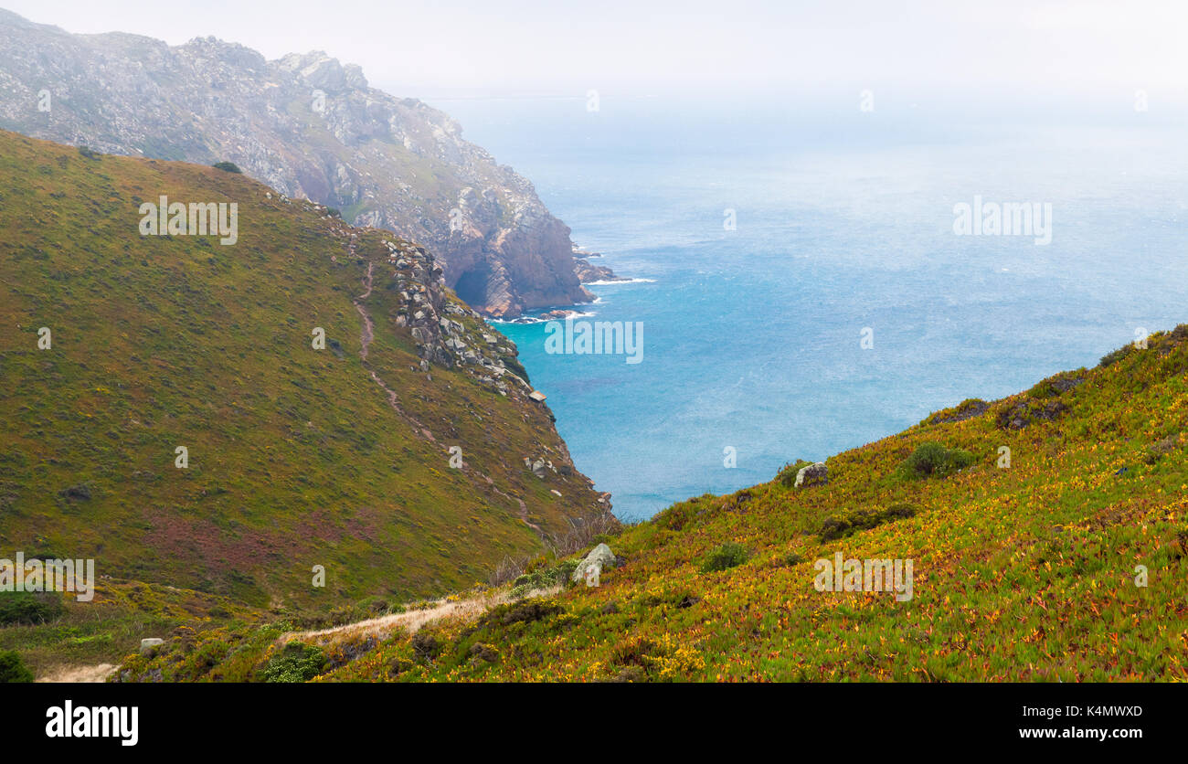 Landschaft von Cabo da Roca westlichster Punkt Portugal und Europa Stockfoto