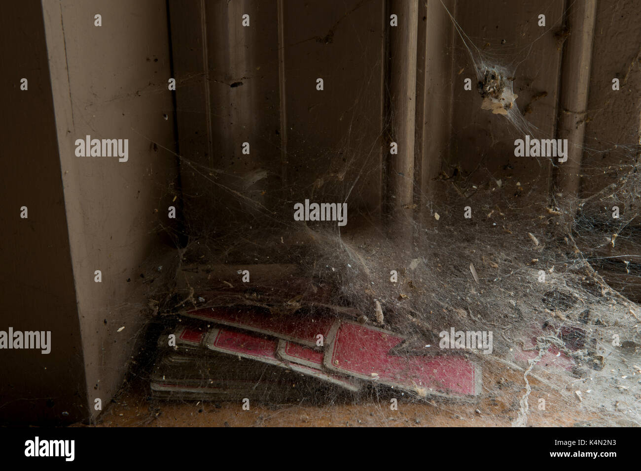 Das Pfarrhaus war ein Pflegeheim für ältere Menschen innerhalb Rampton, Cambridgeshire. Sie geschlossen und hat vor einigen Jahren aufgegebenen geworden. Stockfoto