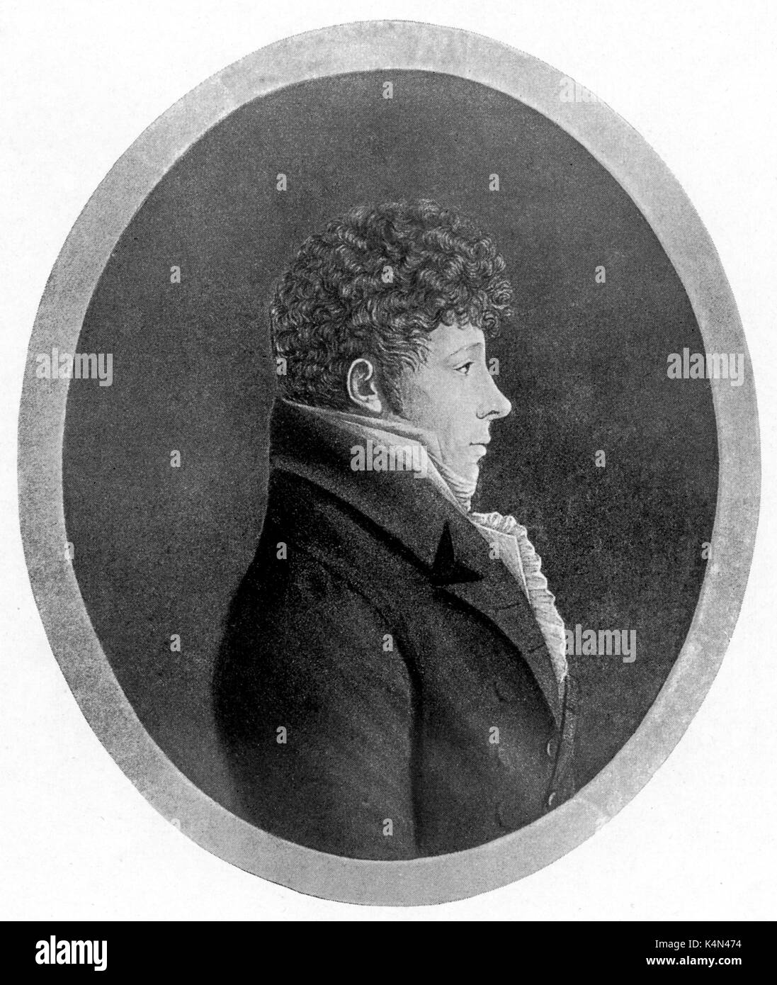 CHERUBINI, Luigi italienischer Komponist, 1760-1842 Stockfoto