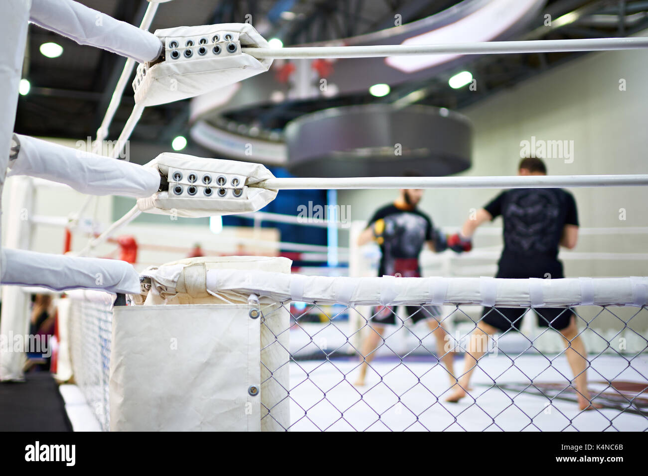 Ausbildung Kämpfer von Mixed Martial Arts Stockfoto