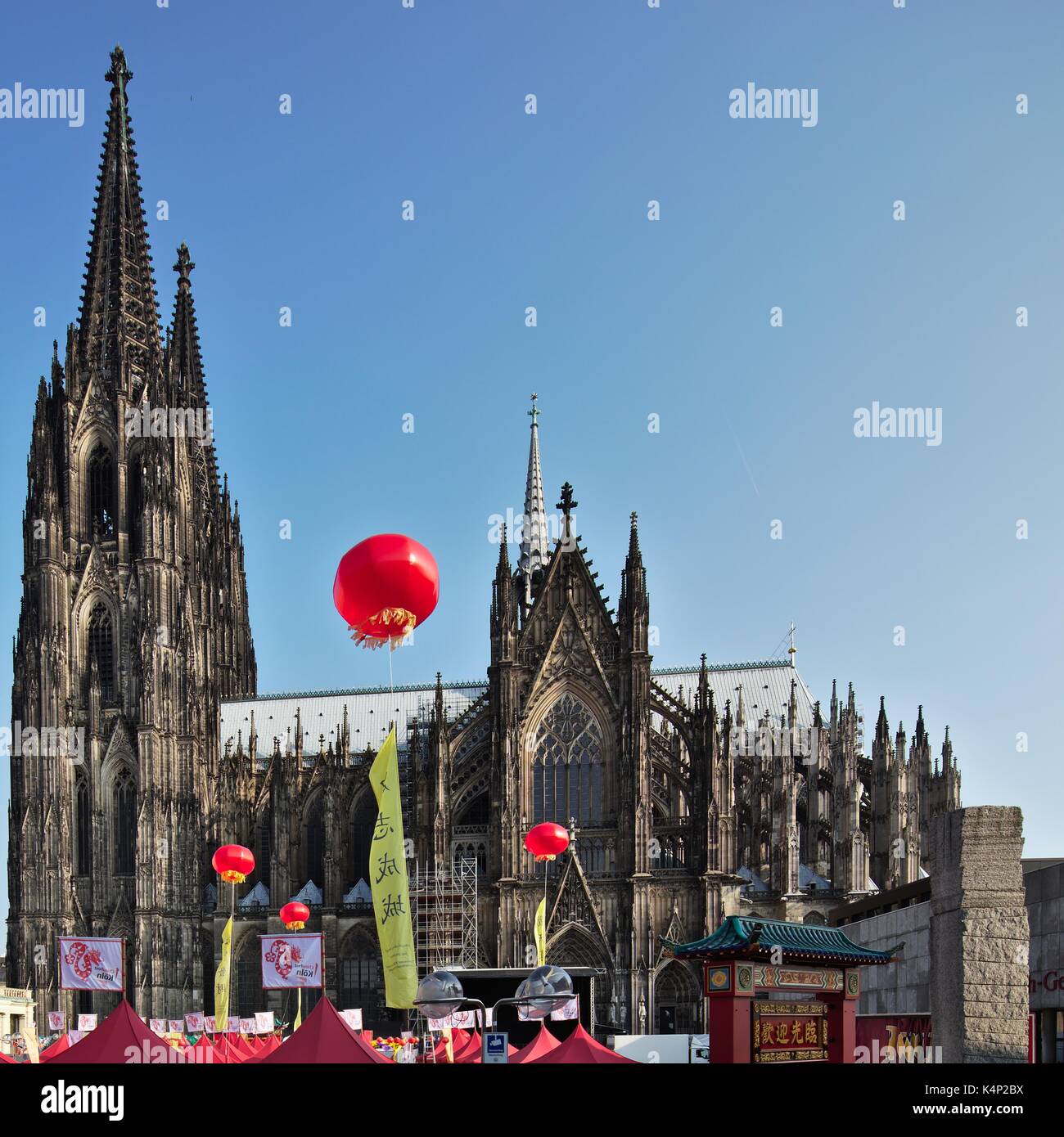 Kölner Dom Stockfoto