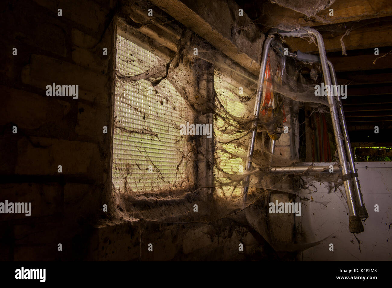 Das Pfarrhaus war ein Pflegeheim für ältere Menschen innerhalb Rampton, Cambridgeshire. Sie geschlossen und hat vor einigen Jahren aufgegebenen geworden. Stockfoto