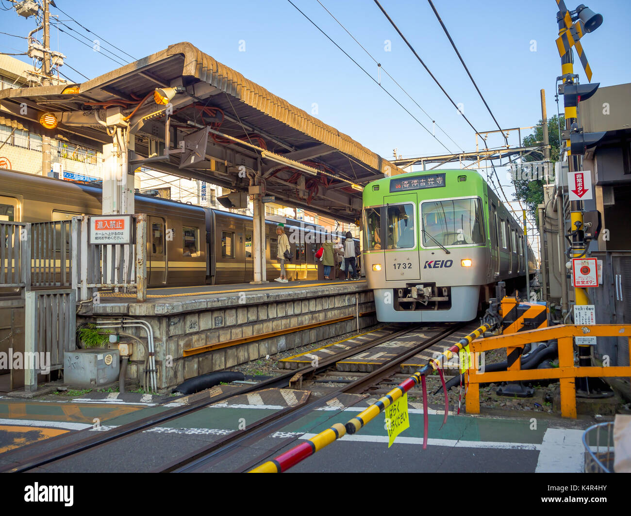 Yokosuka, Japan Juli 02, 2017 HakoneYumoto Station, die als