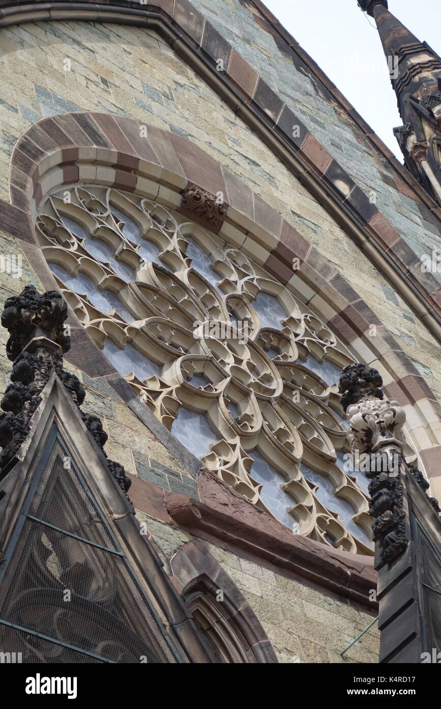 Kirche in Baltimore's Mt. Vernon Stockfoto