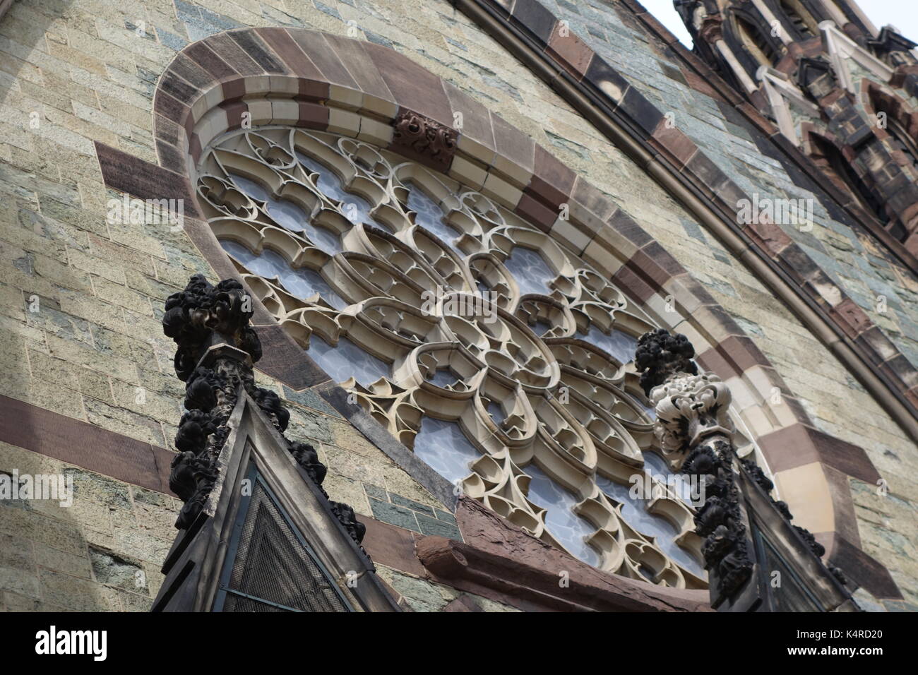 Kirche in Baltimore's Mt. Vernon Stockfoto