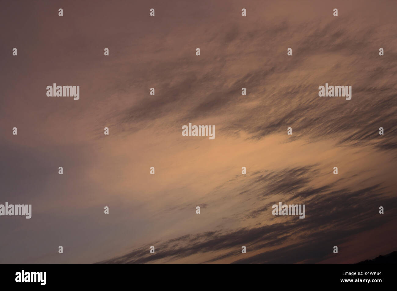 Red Sky Textur Stockfoto