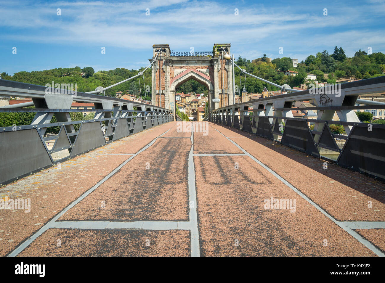 Trevoux, Frankreich Stockfoto