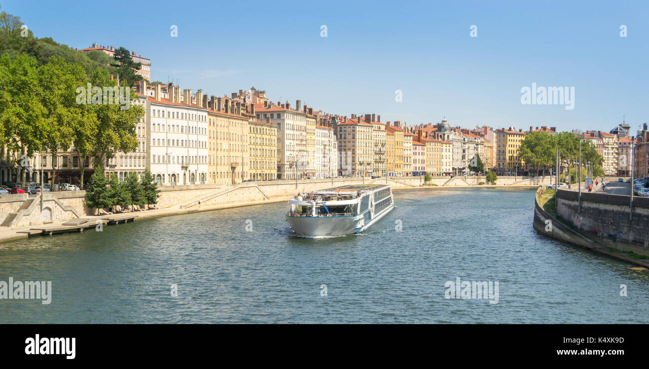 Lyon Stadtbild Stockfoto