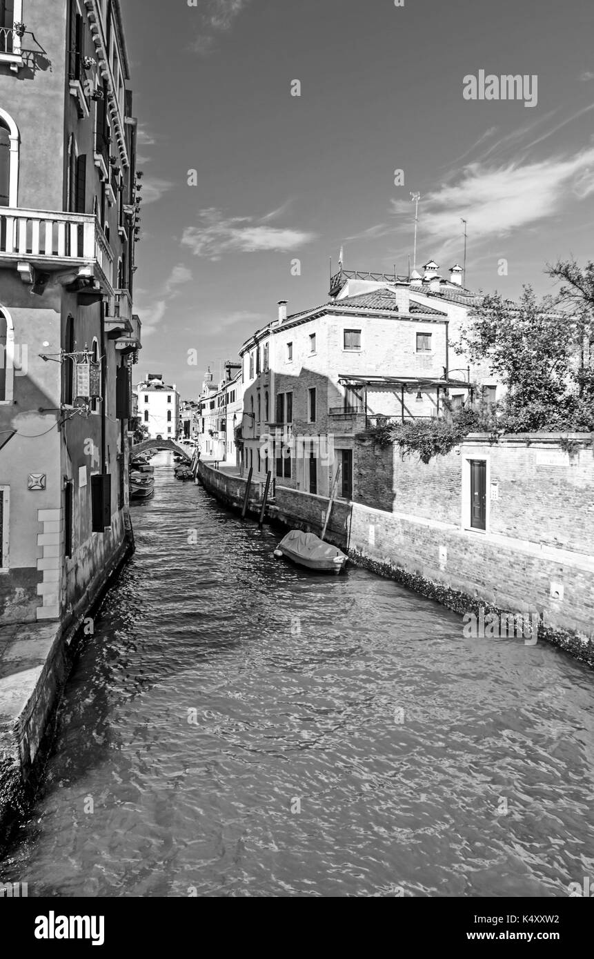 Venedig, Italien, Kanal, Reisen, Grand, Wasser, Europa, Architektur, Gondel, Stadt, Sehenswürdigkeiten, Venetian, Santa, Italienisch, berühmten, europäischen, Boot, Maria, ci Stockfoto