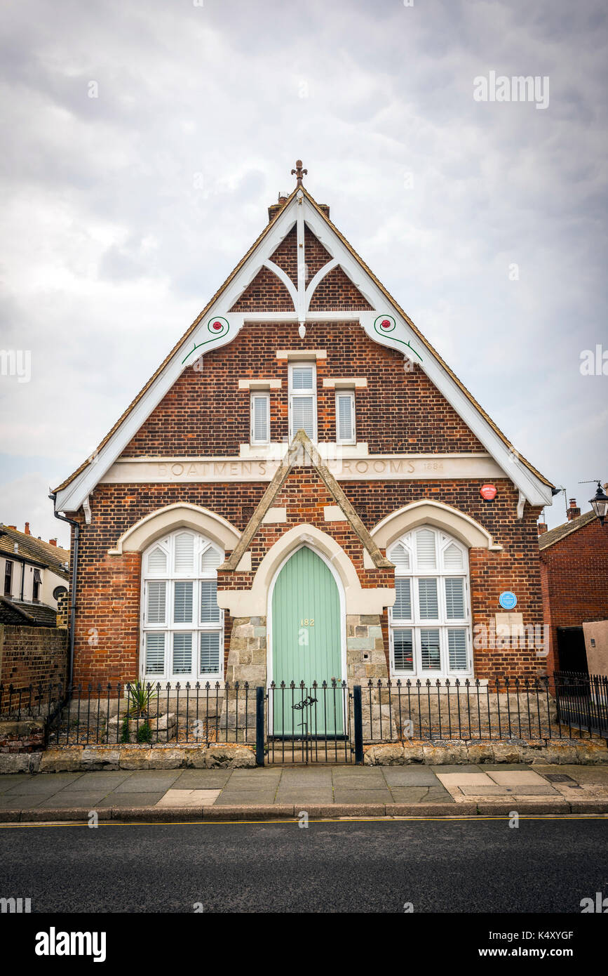 Die Schiffer Zimmer 1884 historische Gebäude in Deal, Kent, Großbritannien Stockfoto