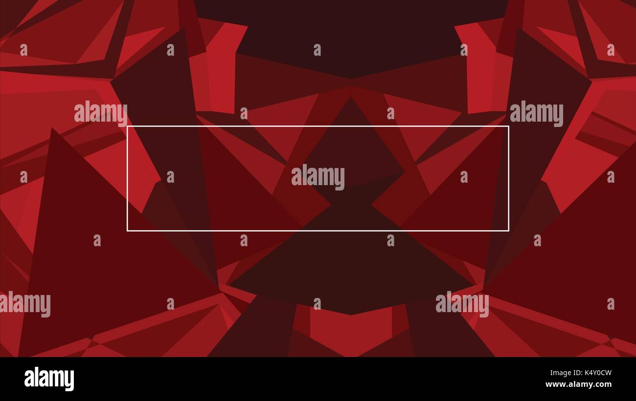 Vektorbild des geometrischen Dreiecks Hintergrund Stock Vektor