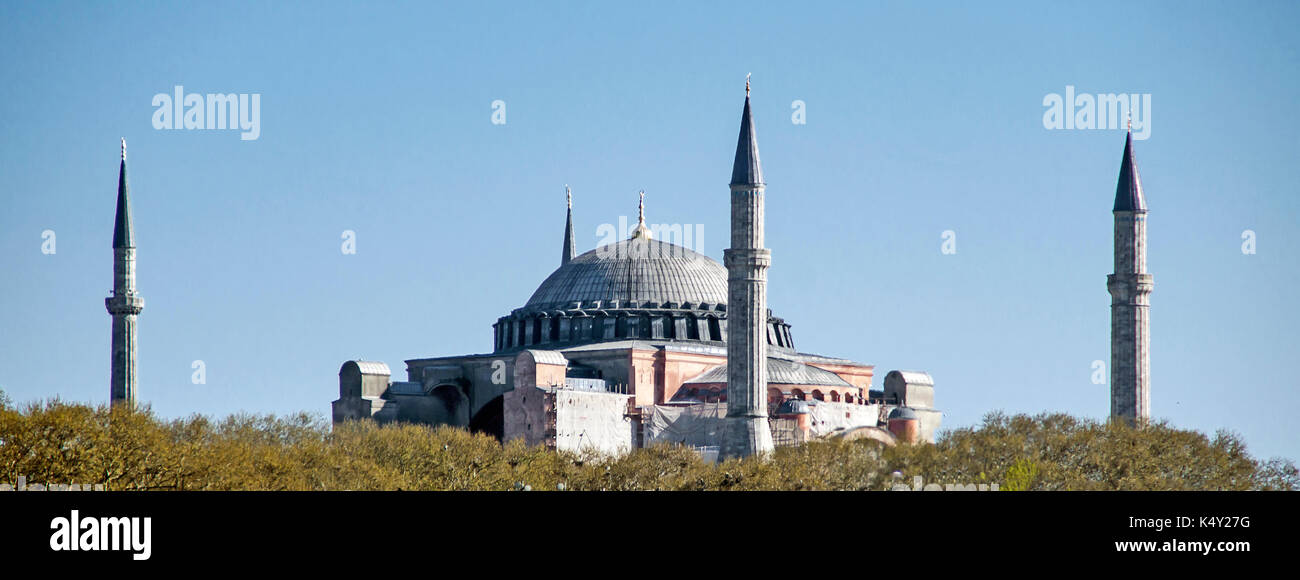 Hagia Sophia in Istanbul Stockfoto
