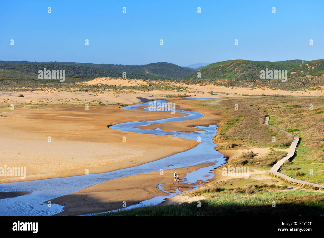 Bordeira Strand. Carrapateira, Algarve. Portugal Stockfoto