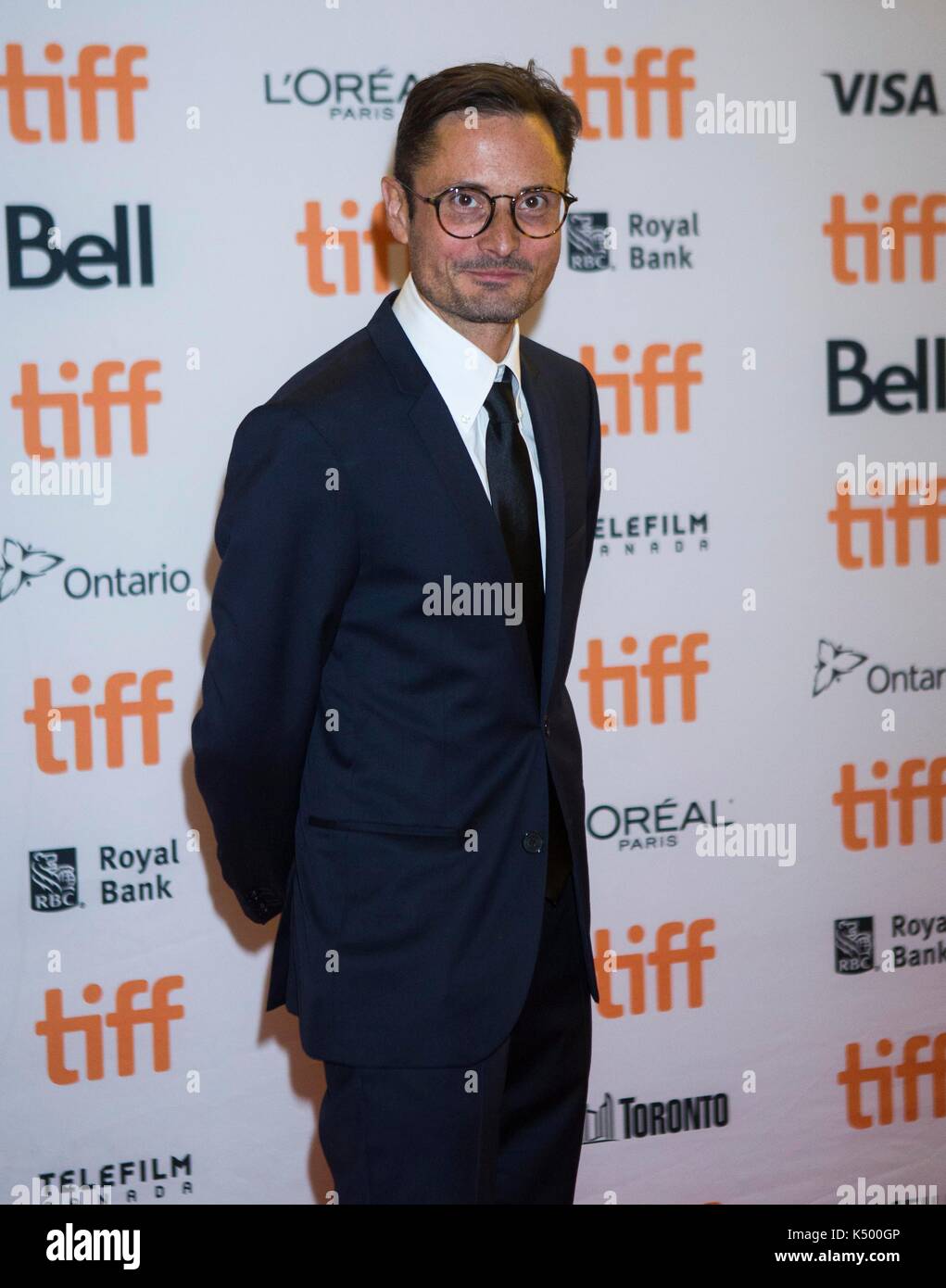 Toronto, Kanada. 7. Sep 2017. Direktor Michael Noer besucht die Premiere des Films 'Papillon' während der 2017 Toronto International Film Festival in Toronto, Kanada, Sept. 7, 2017. 2017 Toronto International Film Festival (TIFF) begann am Donnerstag mit rund 340 Filme auf der Veranstaltung, die bis zum 17. September auf den Bildschirm. Credit: Zou Zheng/Xinhua/Alamy leben Nachrichten Stockfoto