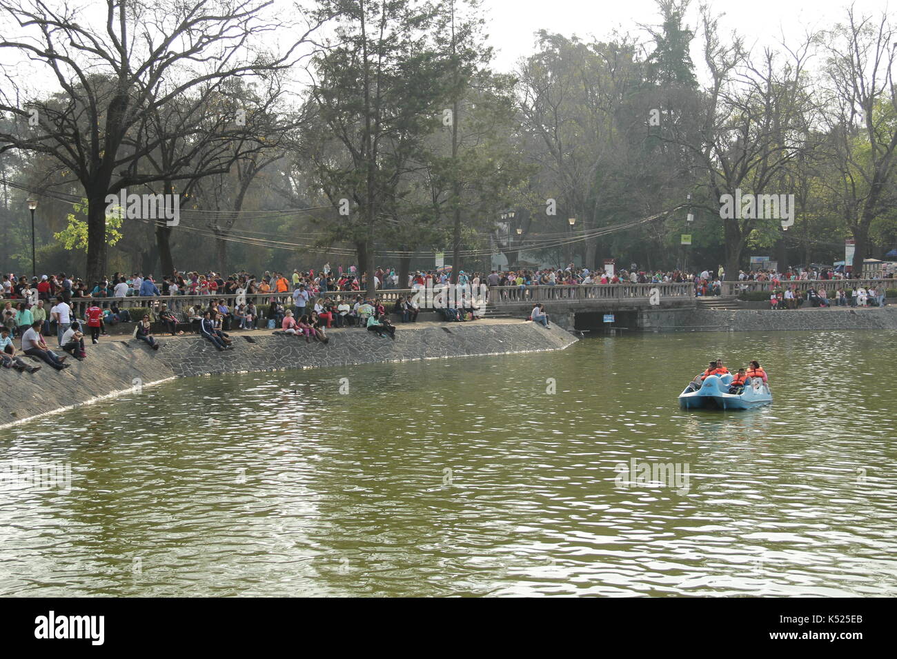 Chapultepec Park in Mexiko D.F. Stockfoto