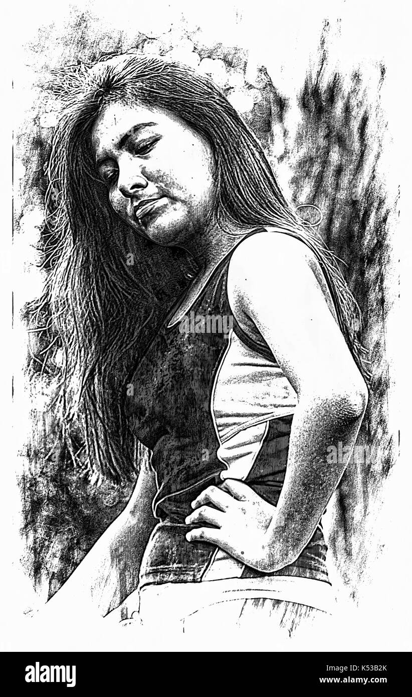 Fitness hübsche Knabe Stockfoto